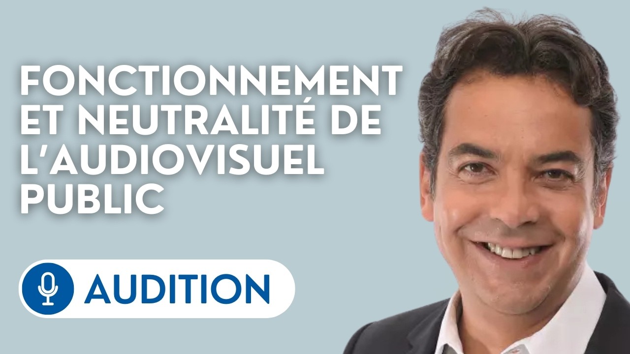 🔴 Audition de Patrick Cohen par la commission d’enquête sur l’audiovisuel public
