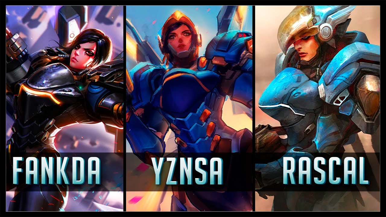 RASCAL против YZNSA против FANKDA | Боги Фары 😱 | Монтаж Overwatch