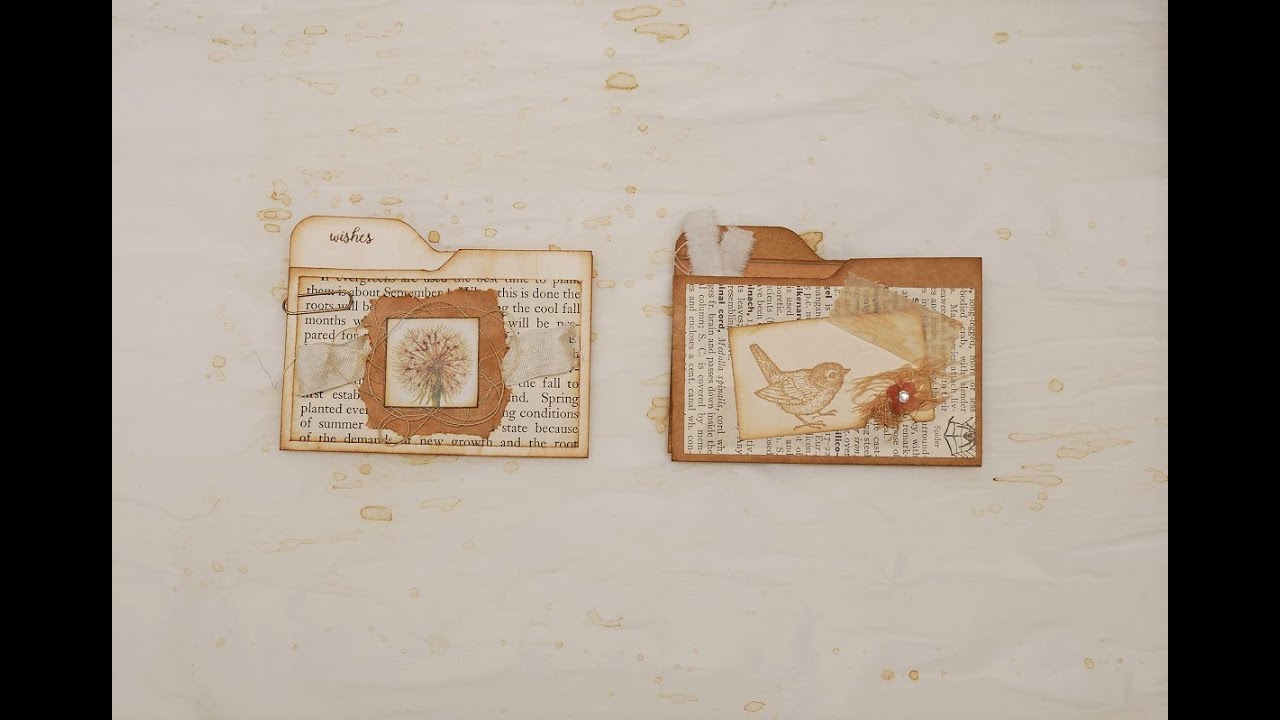 TUTORIAL - Mini File Folders