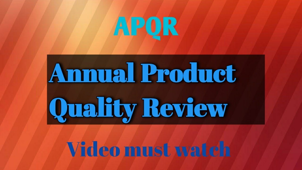 #PHARMA KNOWLEDGE 💊💉#APQR (Annual Product Quality Review)