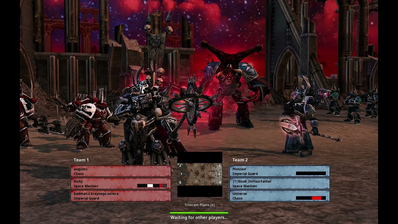 Warhammer 40K Dawn of War Definitive Edition (DE) PVP 3v3 as Chaos