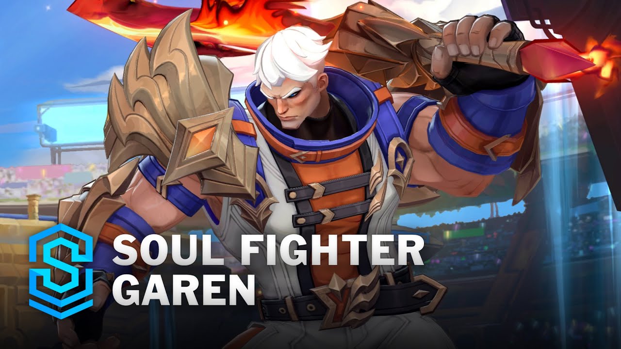 Soul Fighter Garen Wild Rift Skin Spotlight