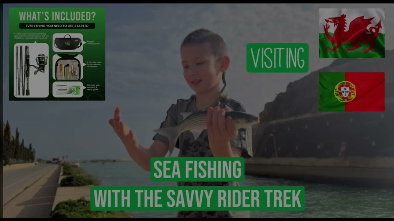 The best travel fishing rod ? AMUNDSON Savvy rider trek #travel #fishingrodreview  #travelfishing