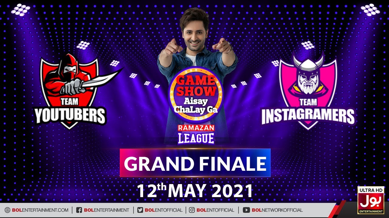 Game Show Aisay Chalay Ga Ramazan League | Grand Finale | Instagramers Vs Youtubers | 29th Ramzan