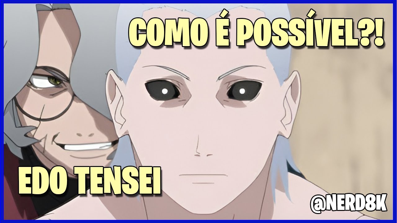 COMO O KABUTO REVIVEU O HIDAN POR MEIO DO EDO TENSEI?