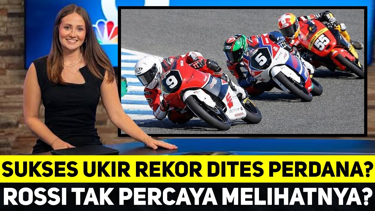 SUKSES UKIR REKOR DITES PERDANA, AKSI LIAR VEDA EGA PRATAMA BUAT ROSSI TAK PERCAYA?