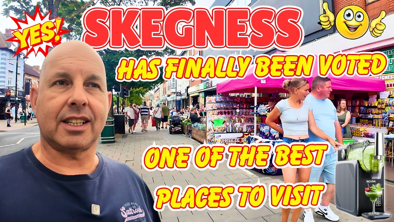 SKEGNESS AS FINALLY BEEN VOTED ONE OF THE BEST PLACES TO VISIT - Plus Inoviva Slush Machine review