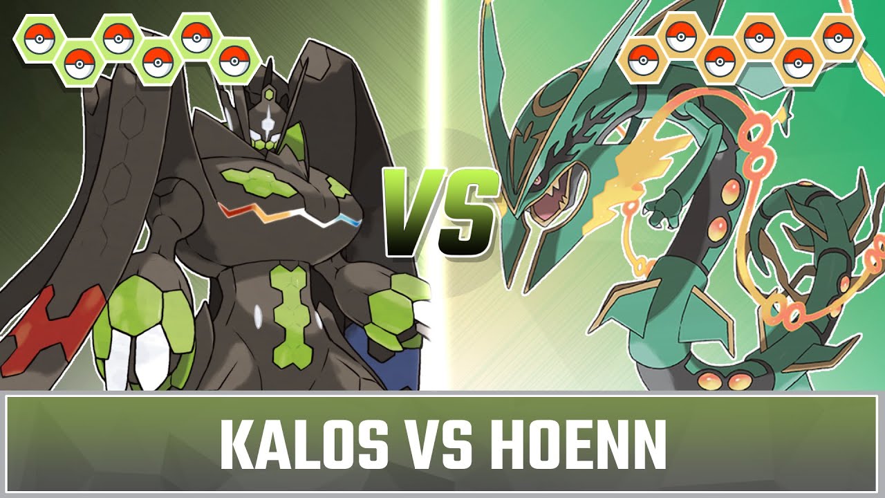 Legendary Pokemon Battle: Kalos vs Hoenn