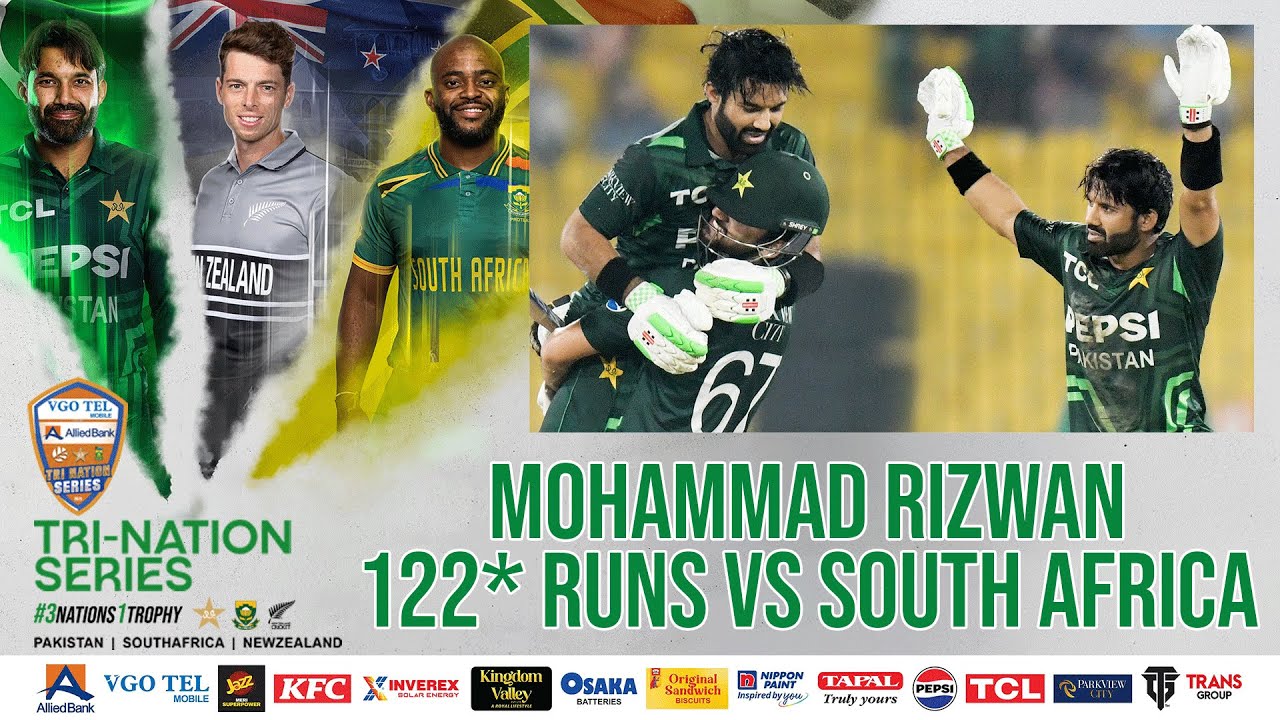 Every Ball of Mohammad Rizwan's Epic 1️⃣2️⃣2️⃣* in Stunning Chase vs South Africa
