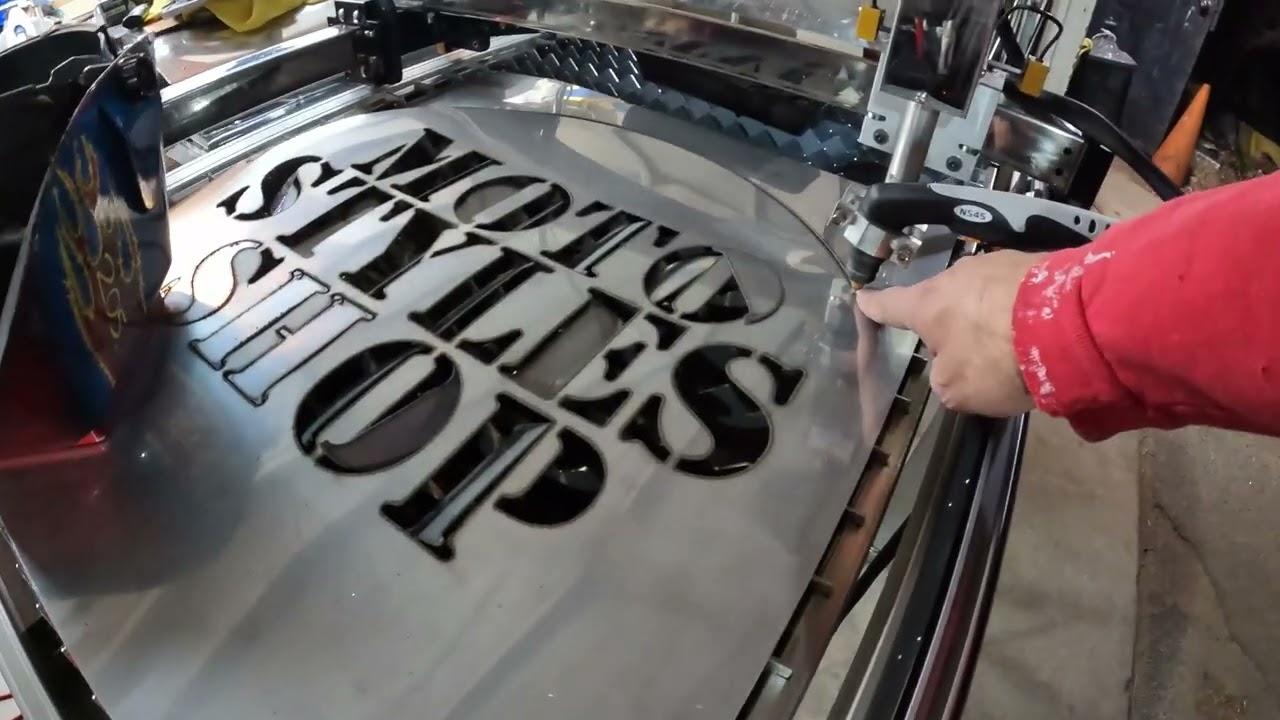 My new Eastwood Versa Cut 2X2 CNC Plasma Table (first cut and some problems)