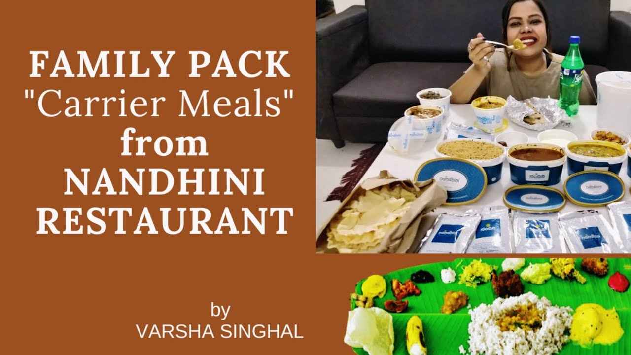 Andhra Cuisine from NANDINI HOTEL | #Bangaloreyoutuber |
