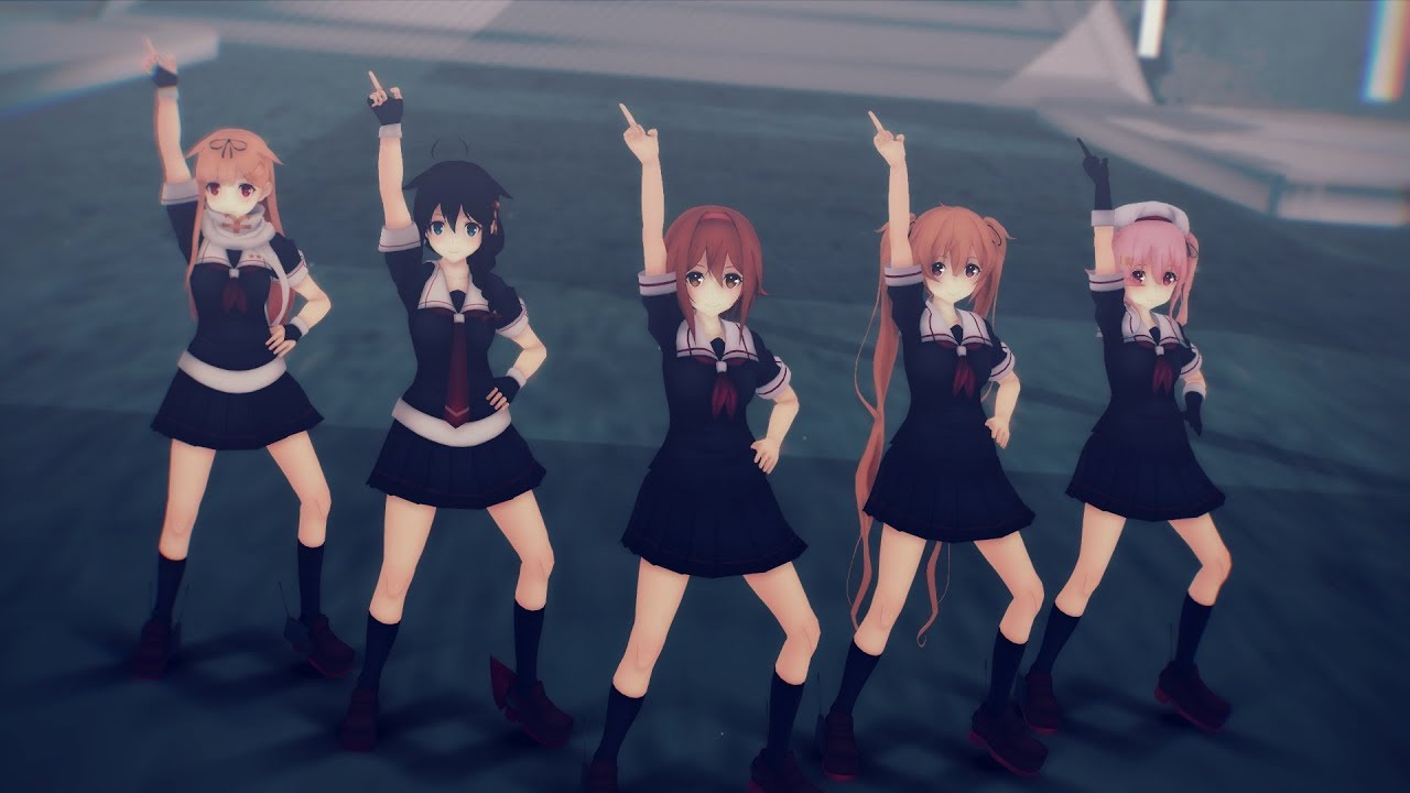 【MMD艦これ】小苹果 Little Apple【白露型姉妹】【4K 60fps】
