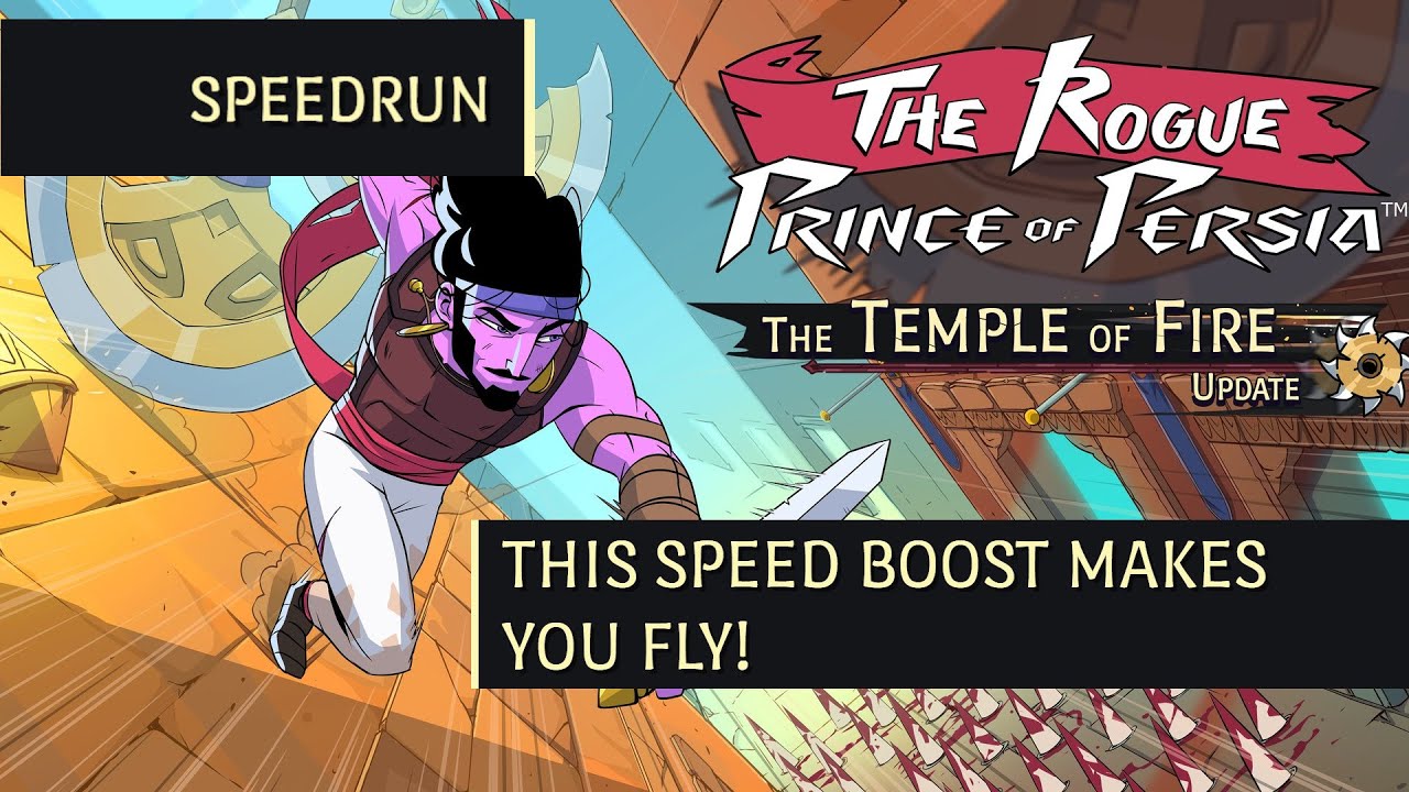 Speedrun with Speed Boost: wow! - The Rogue Prince of Persia