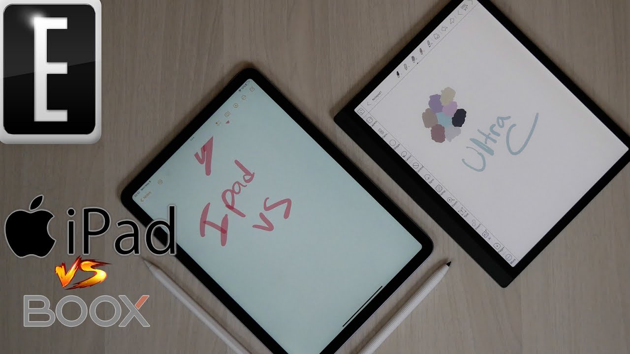 COLOR EINK vs LED/LCD Comparison | Apple iPad vs Onyx Boox Tab Ultra C