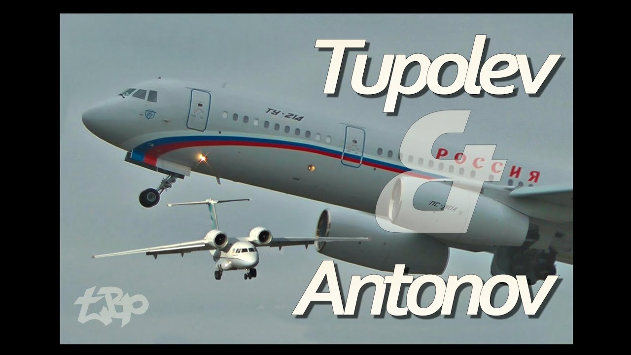 Антонов АН-12 UR-DWF АН-74 Ту-204 ТУ 214 Редкий украинский и русский самолет Лондон Станстед