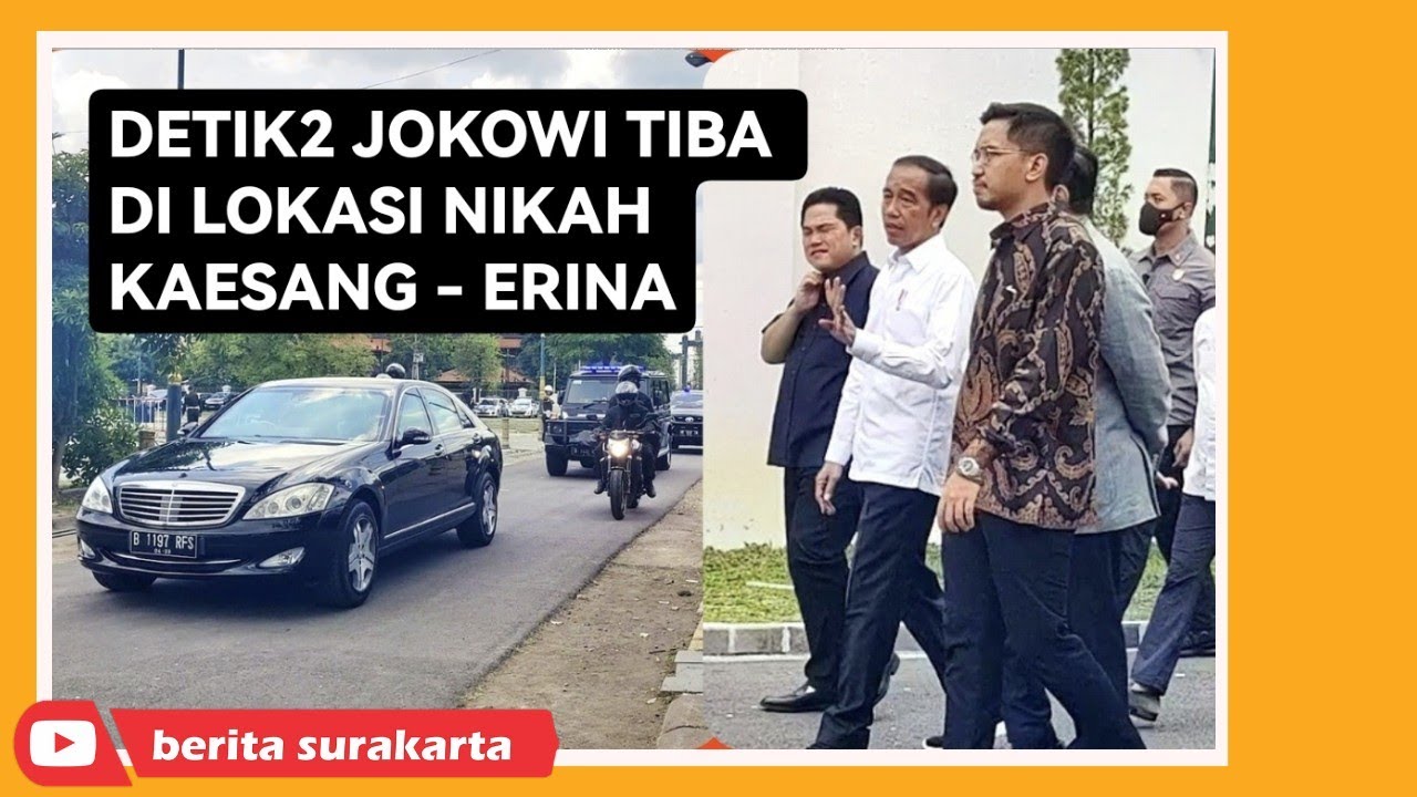 Jokowi Tinjau Venue Nikah Kaesang & Erina di Pura Mangkunegaran Solo