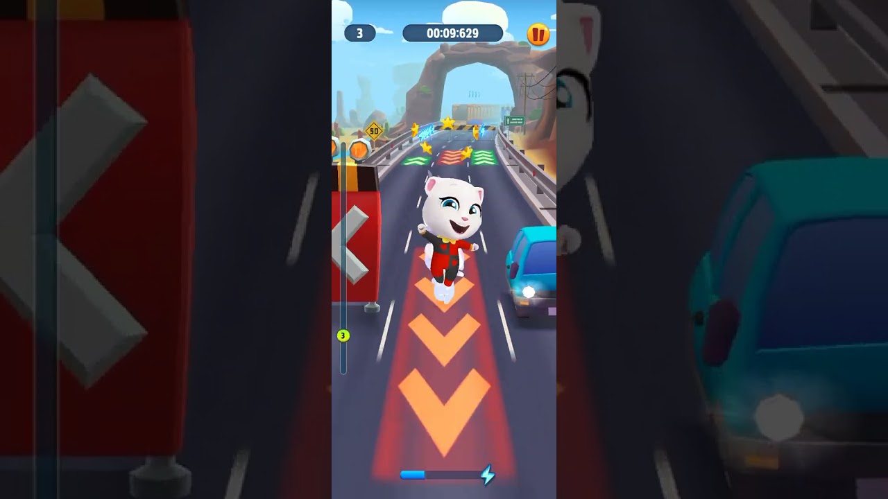 Racing game with carnival Angela 