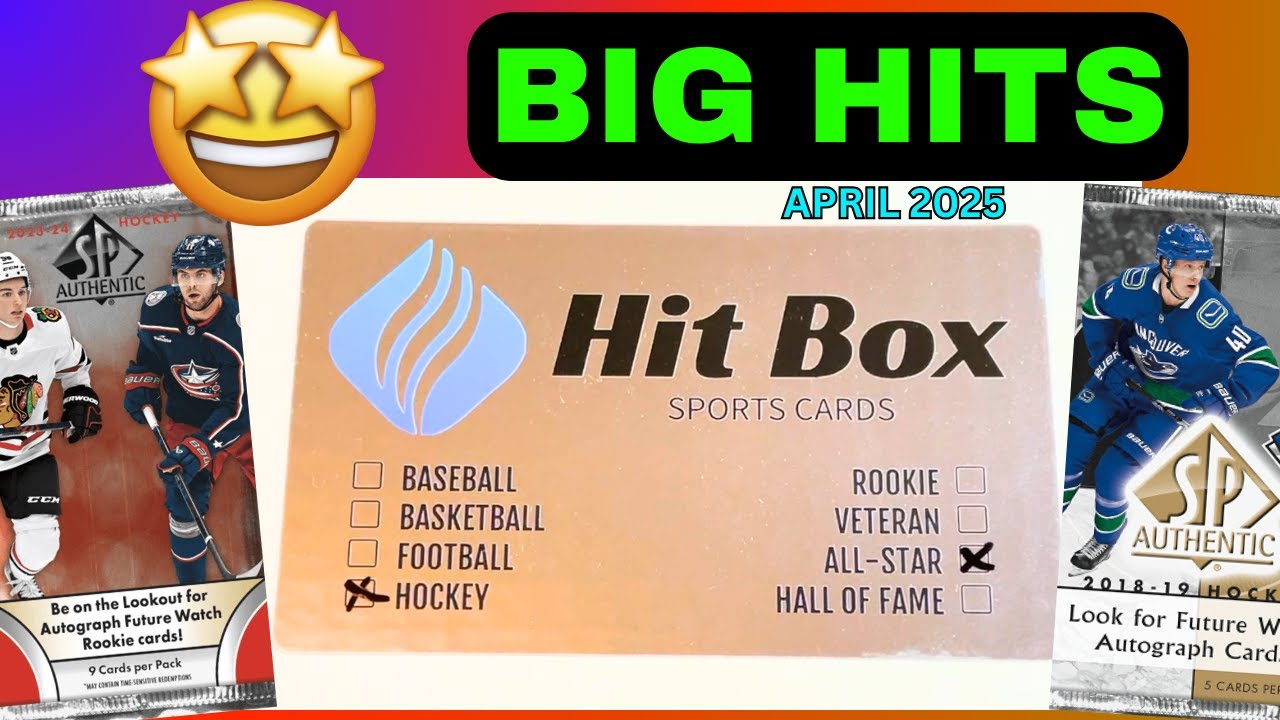 Monster Box!! ALL-STAR HOCKEY HIT BOX - APRIL 2025