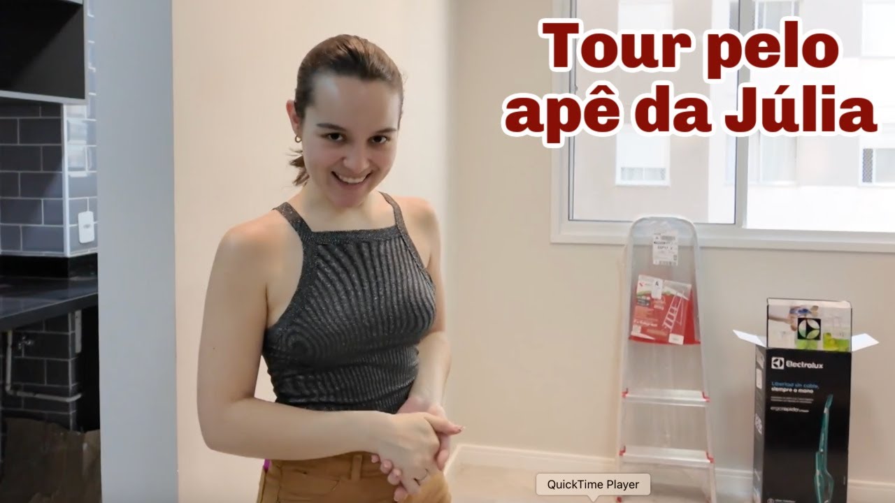 TOUR PELO NOVO APARTAMENTO DA JÚLIA 38M