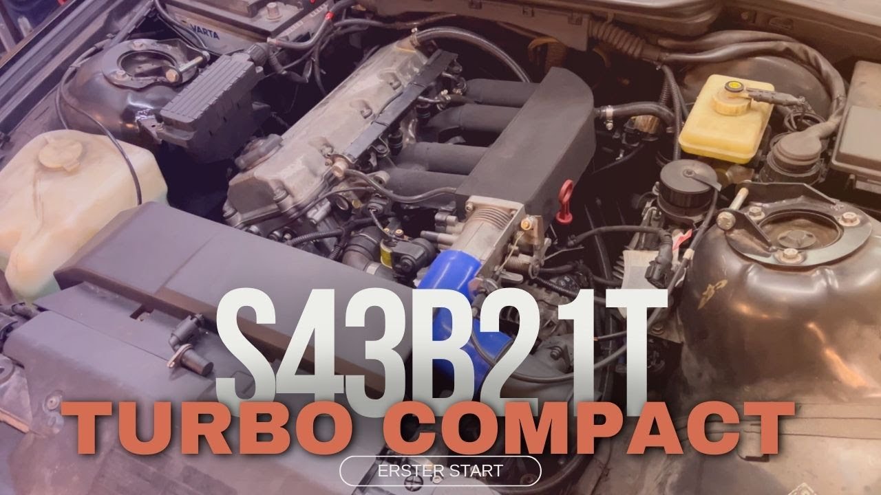 BMW E36 316i Turbo Compact | S43B21T - Motoreinbau und erster Start
