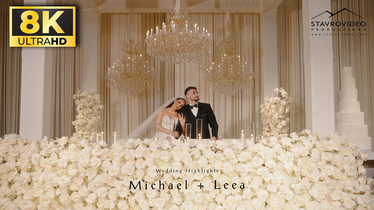 Michael + Leea's Wedding 8K UHD highlights at Landmark hall st Mary's Church and Museum of History