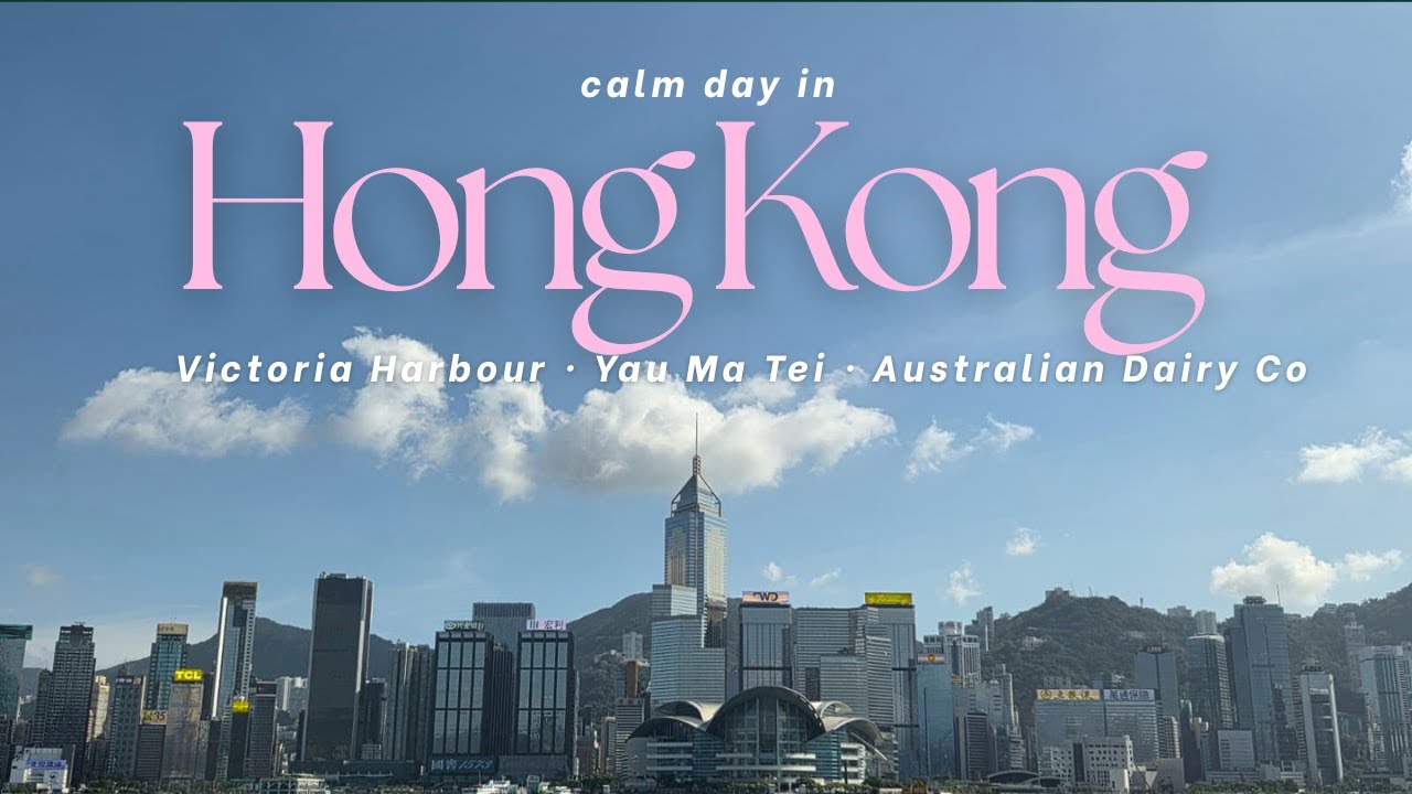 Exploring Hong Kong | Australian Dairy Company, Yau Ma Tei & Victoria Harbour Walk (4K)