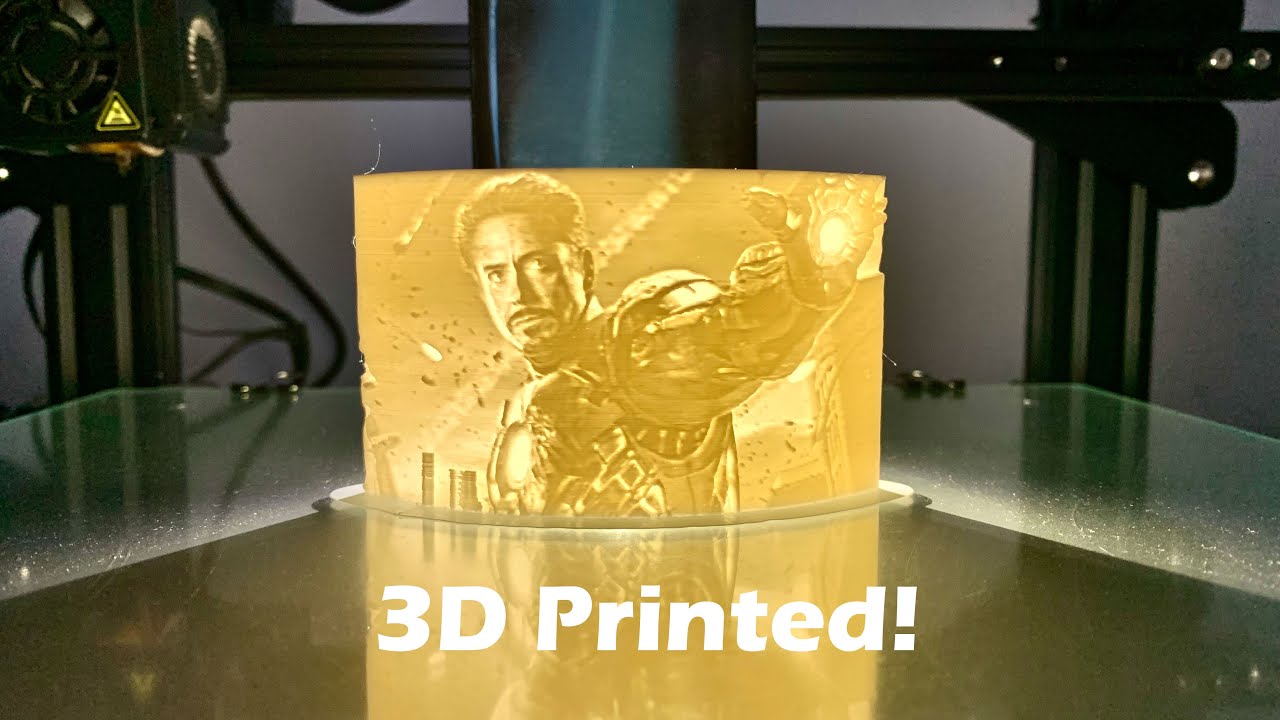 Imprime en 3D tus fotos / Litofan&iacute;a