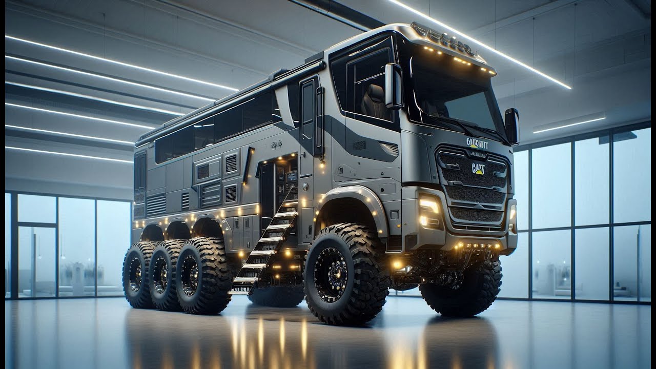 2026 Caterpillar Double Decker 6×6 RV – Luxury Meets Extreme Power
