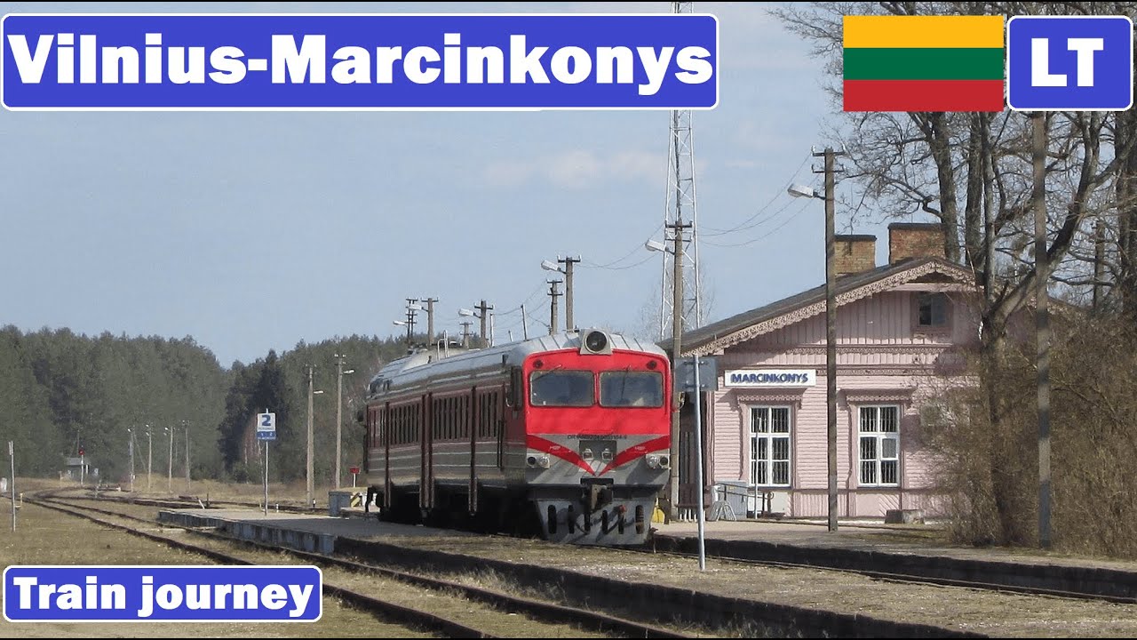 🇱🇹 DR1A #318 [LTG LINK] Traukinys Vilnius-Marcinkonys