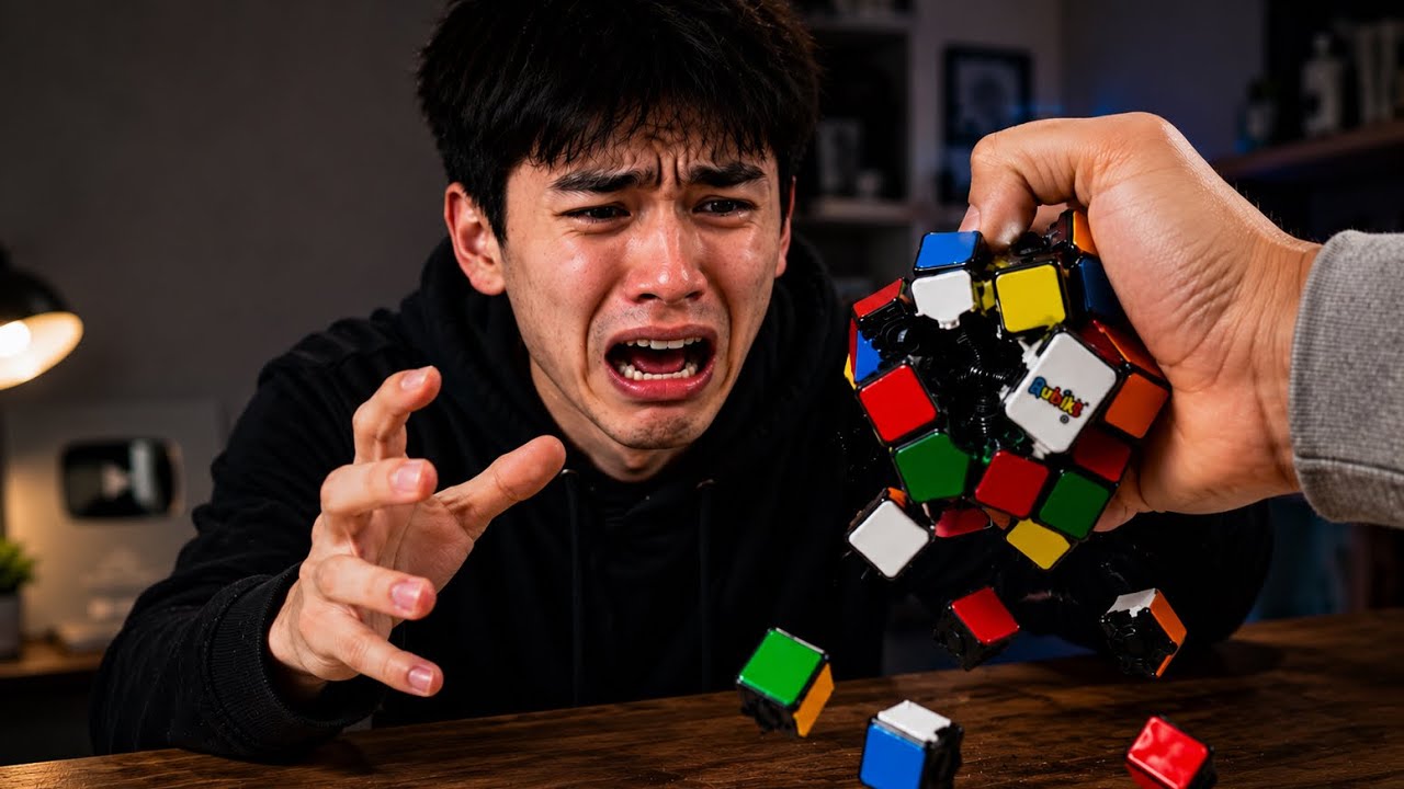 POV: SOMEONE BREAKS YOUR RUBIK'S CUBE