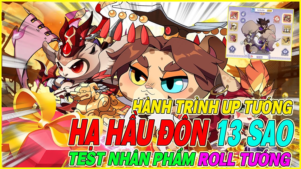 First time playing 13-star general Pet Samkok - Bao Thu 3Q & the ending