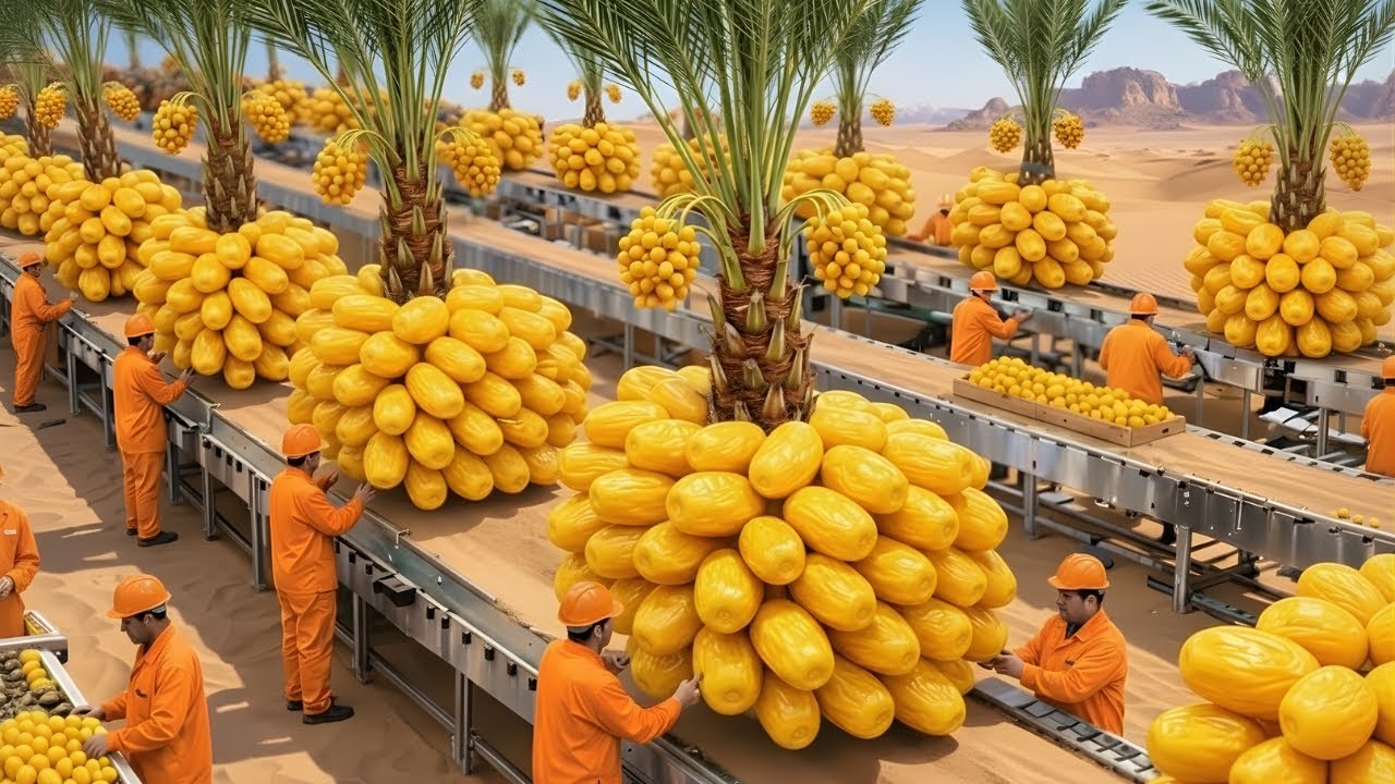 Shocking: What Really Happens When Dates Are Grown In The Desert at Industrial Scale
