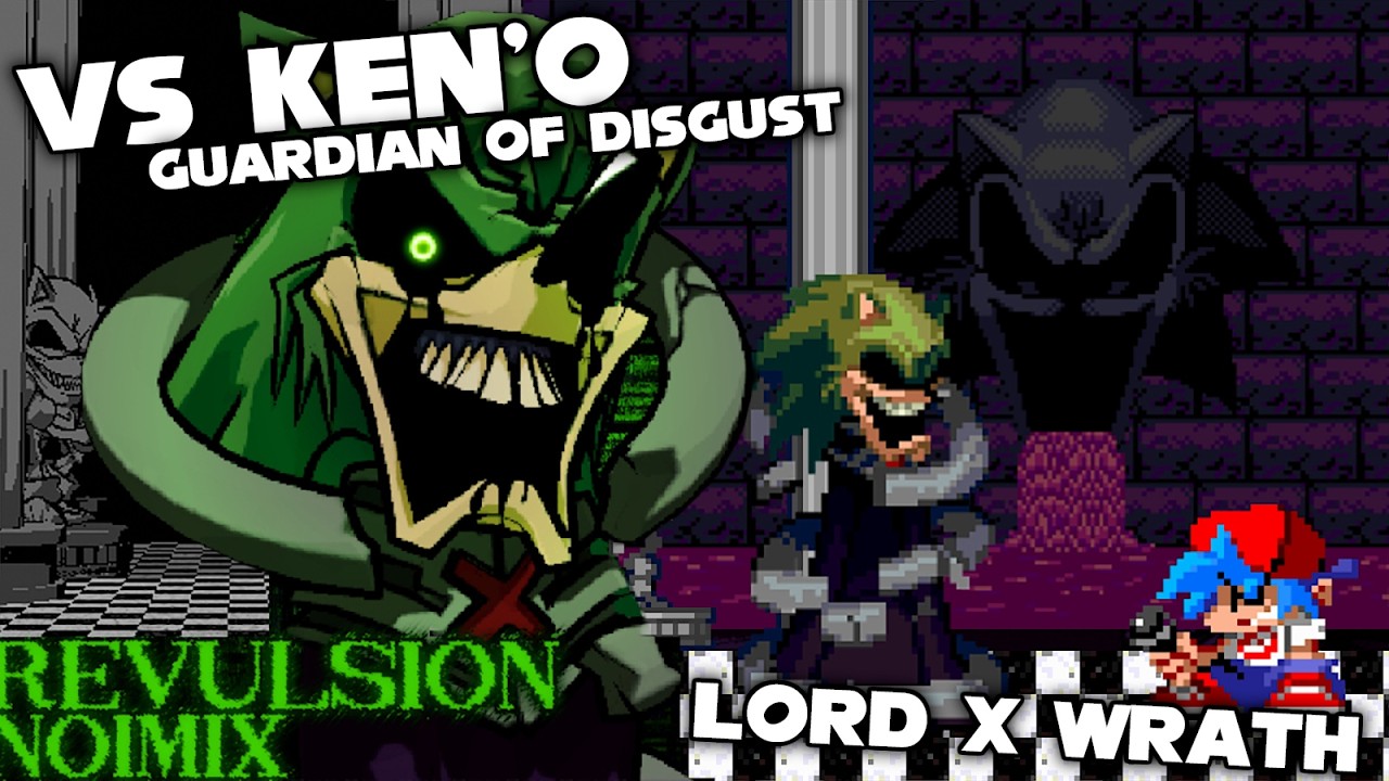 FNF | MINI UPDATE!?!? Vs Ken'o - Revulsion [Noimix] (Lord X Wrath) | Mods/Hard/Gameplay |