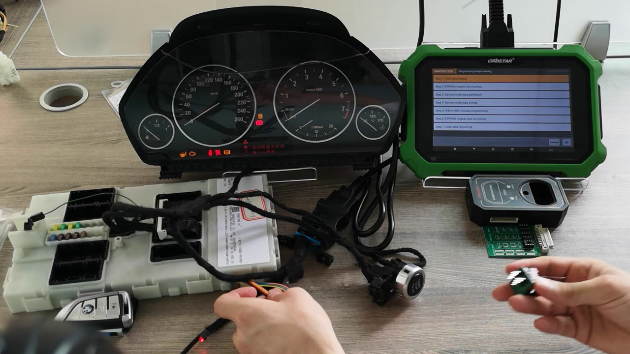 OBDSTAR Key Master DP Plus Do BMW FEM Key Programming