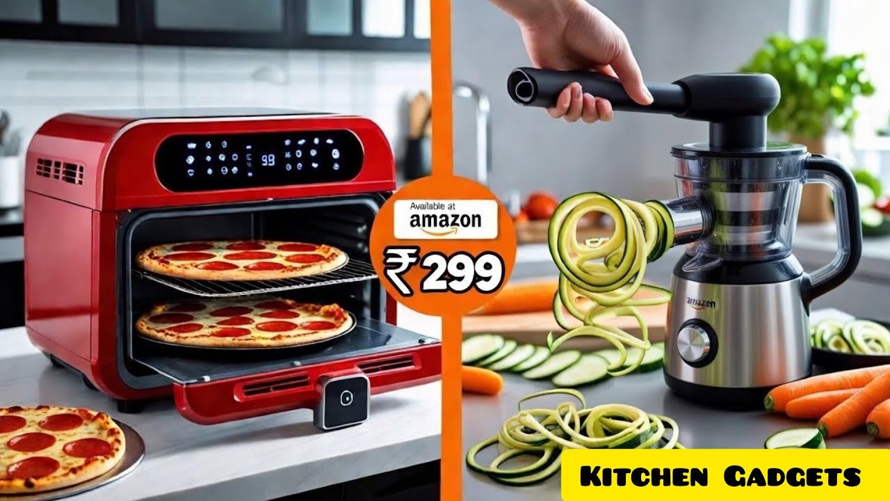5 Cool Kitchen Gadgets Jo Aapka Kaam 2x Fast Kar Denge #homegadgets #kitchentools #smartgadgets 