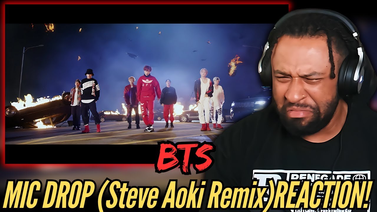 First Time REACTION! | BTS - 'MIC Drop (Steve Aoki Remix)' | MIND BLOWING!