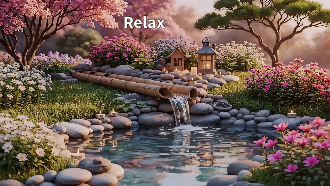 Relaxing Music Relieves Stress, Anxiety and Depression - Water Sounds & Piano - Deep Sleep Therapy