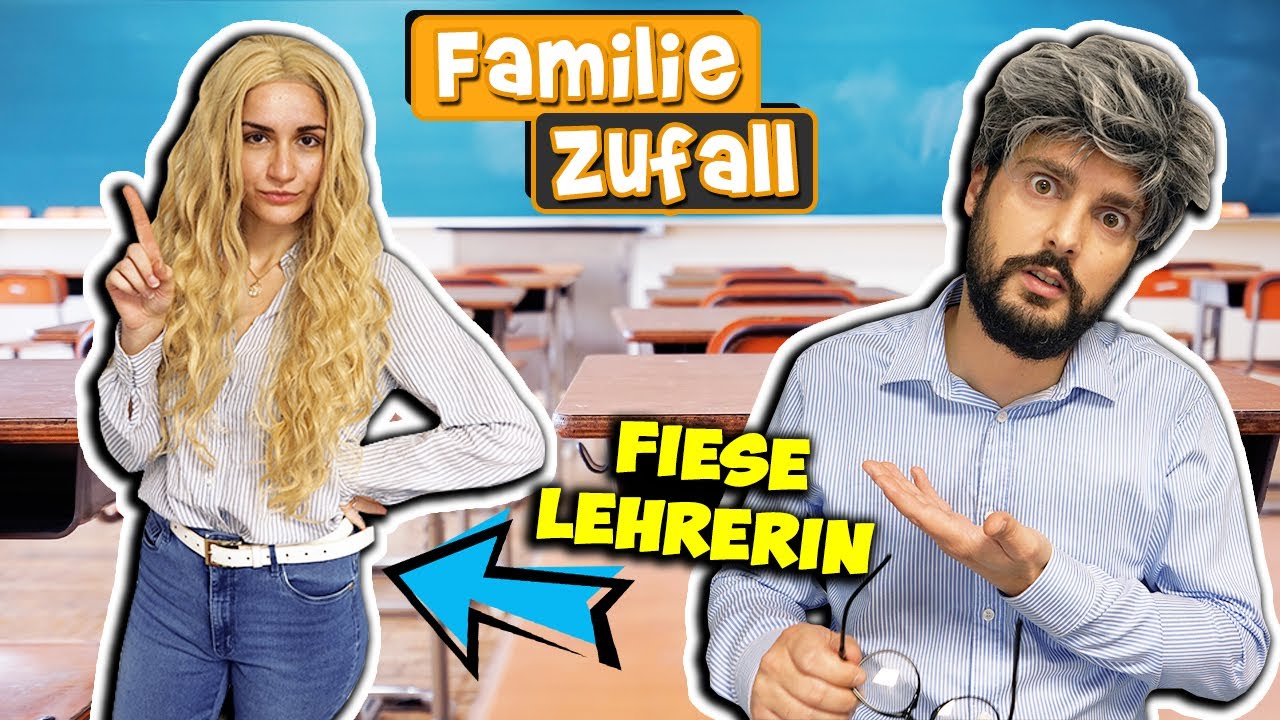 SELINAS FIESE LEHRERIN BESUCHT SIE ZUHAUSE! Gespräch mit Papa wegen Blauen Brief! Familie Zufall #53