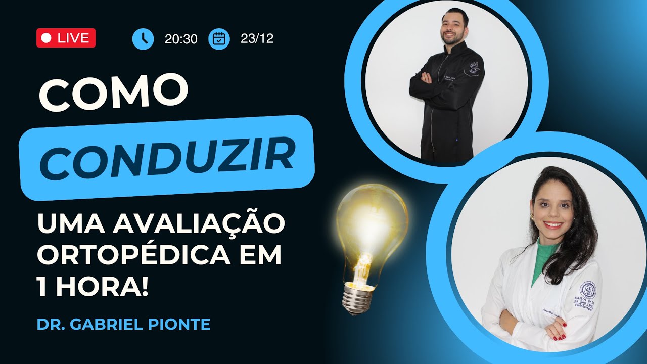 Avaliação Ortopédica em 1 hora: Sequência e Decisões | Aula Semanal #1