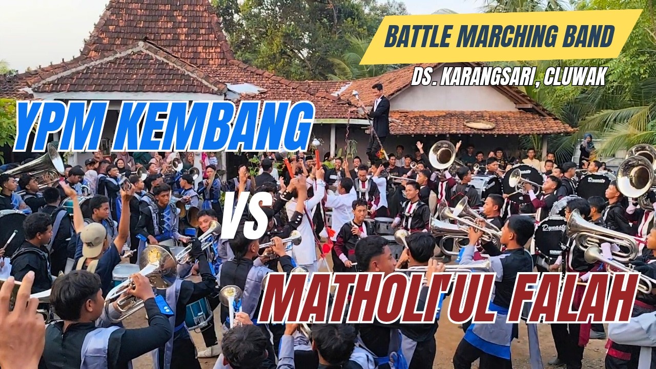 SERU BANGET‼️Battle Marching Band 
