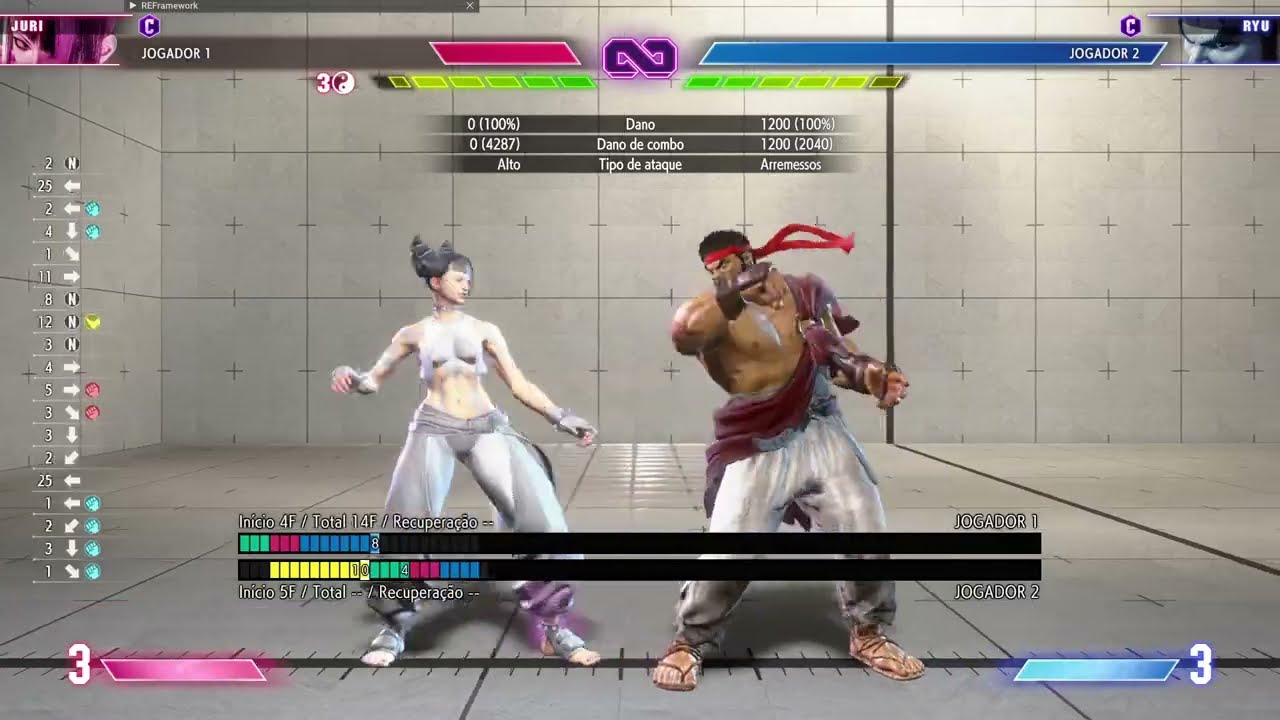 JURI HAN SETUP ANTI REVERSAL AND SHIMI CONVERSION STREET FIGHTER 6