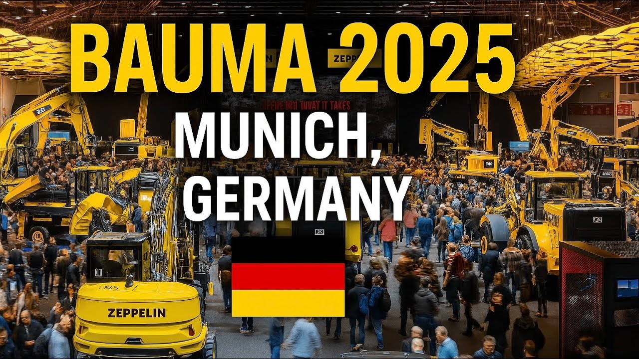 BAUMA 2025 MUNICH, GERMANY 🇩🇪 | The World's Biggest Construction Expo!