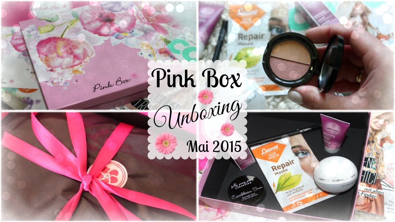 PINK BOX Mai 2015 [Unboxing] meine Meinung zum Inhalt | NatBittersweet | HD