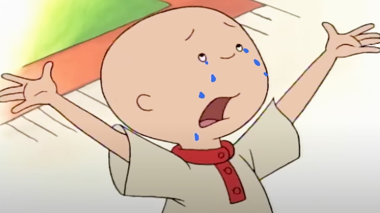 Caillou Doesn't Want To Go To School | Caillou | WildBrain Kids