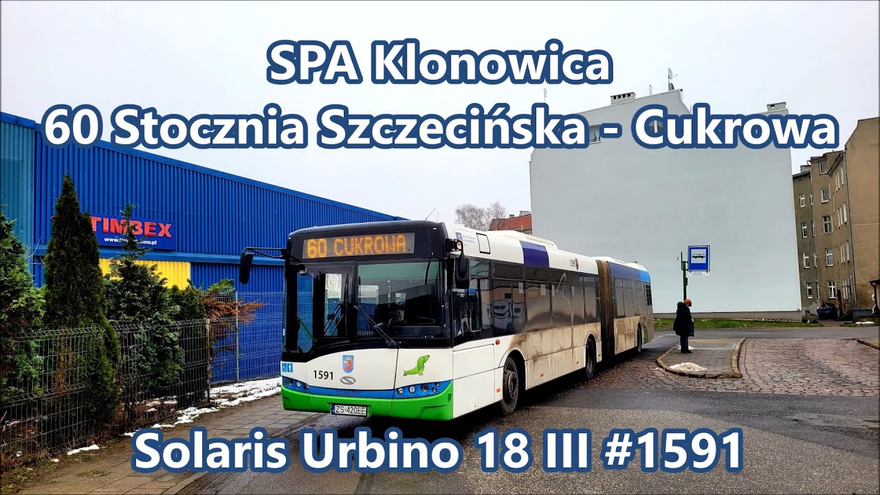 SPA Klonowica - linia 60, Solaris Urbino 18 III #1591