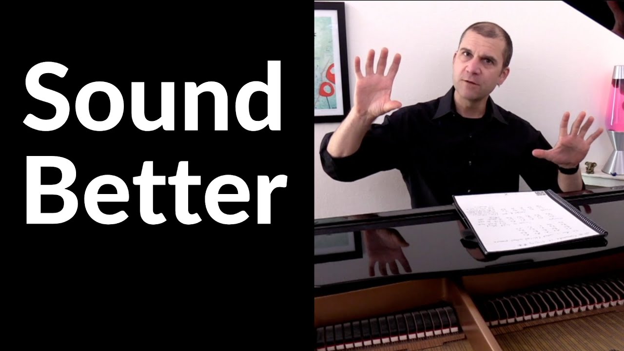 How to Sound Better Singing - A Quick Tip for Singers