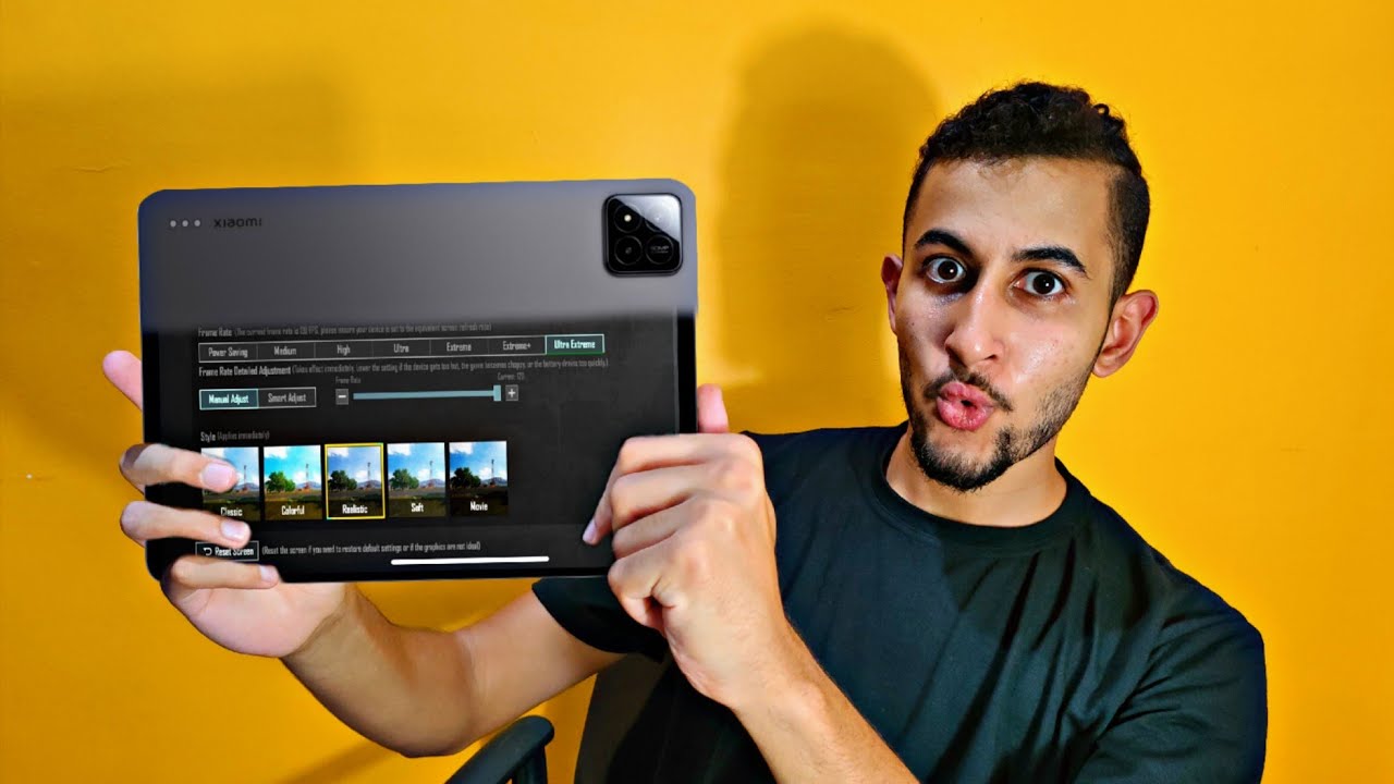 ده ارخص تابلت بيشغل ببجي 90 فريم | Xiaomi Pad 7 💥