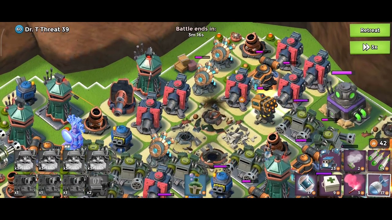 25.05.25 - Boom Beach - Dr Ts Volcano Base