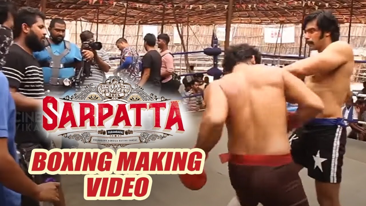 SARPATTA Boxing Making Video | Arya | Pa Ranjith | Dancing Rose | Dushara | Anbariv