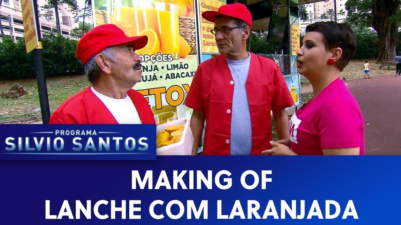 Making of: Lanche com Laranjada | Câmeras Escondidas
